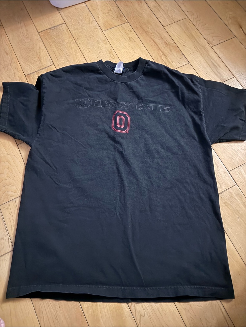 Black Logo Crewneck T-Shirt